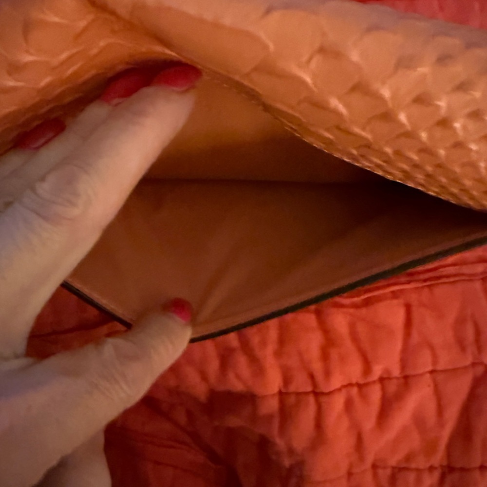 Coach Hayden Python-Textured Crossbody Bag - Picture 9 of 9